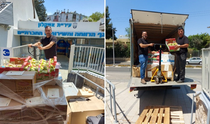 ערבות הדדית: 1,000 מנות חמות נשלחו מהרצליה לאשקלון